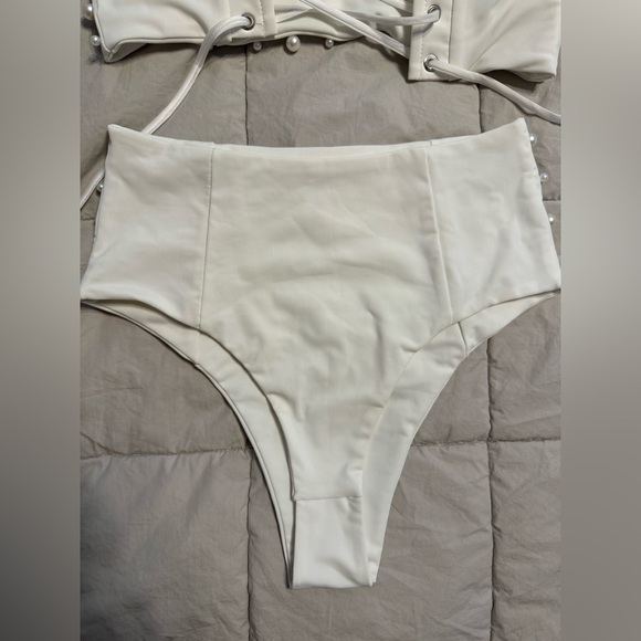 VOIR bridal two piece body suit - Picture 10 of 10